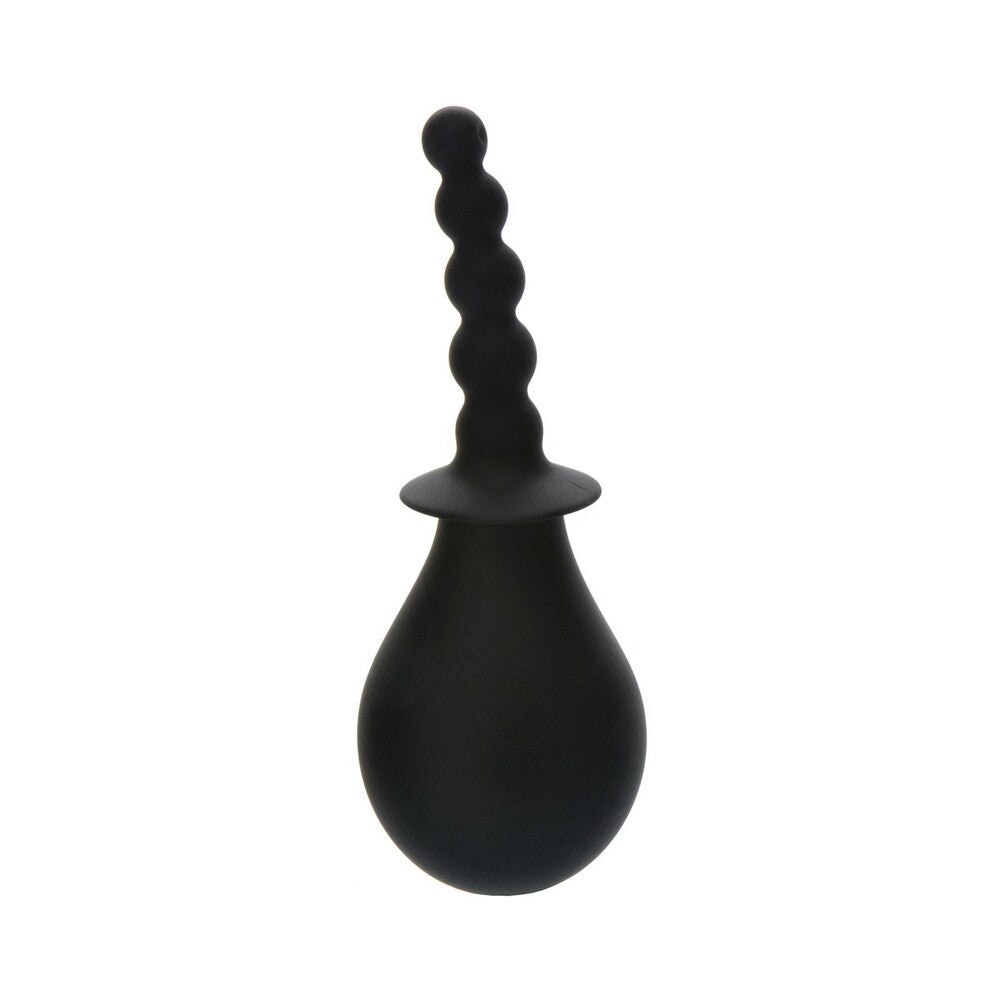 Adam & Eve Smooth & Easy Silicone Douche – Black