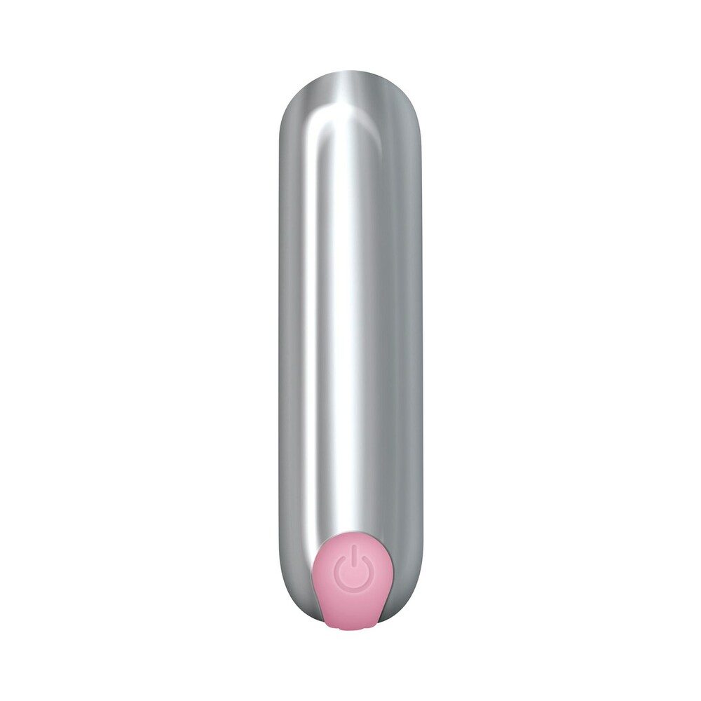 Adam & Eve Silicone Rechargeable Finger Vibe – Light Pink