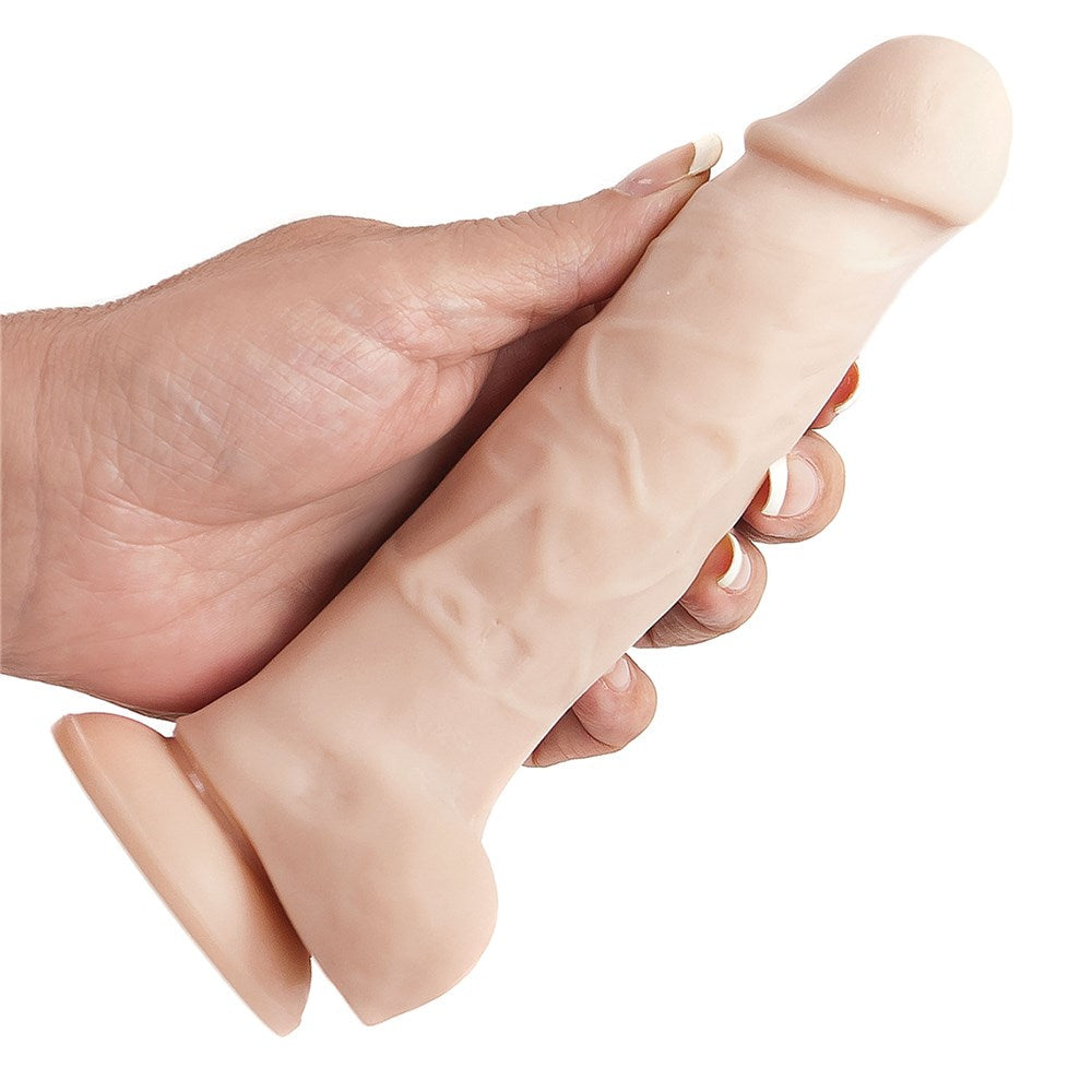 Adam & Eve Adam's True Beige 7 Inch Dildo with Suction Cup Base