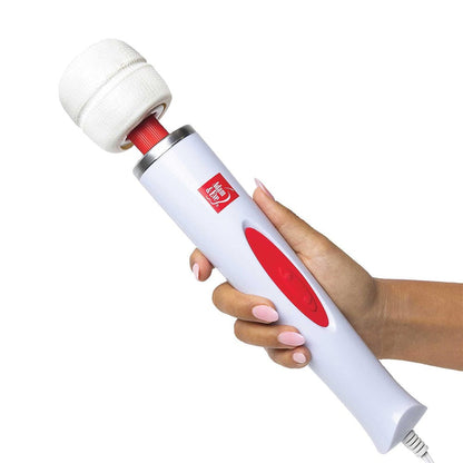 Adam & Eve Magic Massager Deluxe 8x – Electric Vibrator with 8 Vibration Modes – White