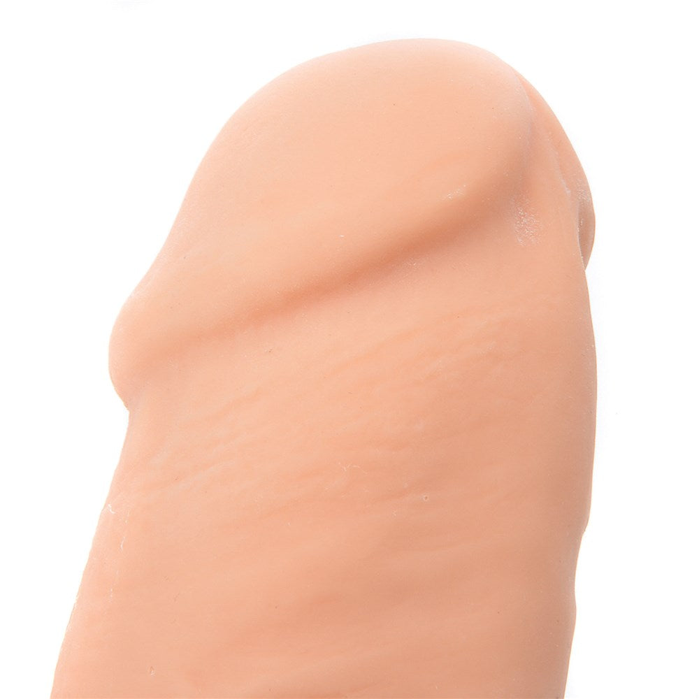 Adam & Eve Adam's Colossal 12-Inch Dildo – Beige – Realistic Design