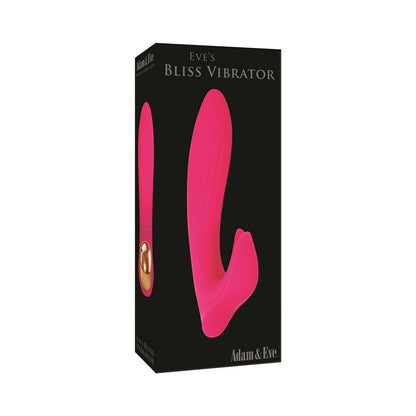 Adam & Eve Eve's Bliss Vibrator – Hot Pink Dual Motor Clitoral and G-Spot Stimulator