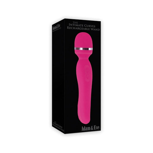 Adam & Eve Intimate Curves Rechargeable Wand – Hot Pink