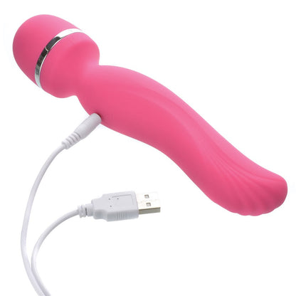 Adam & Eve Intimate Curves Rechargeable Wand – Hot Pink