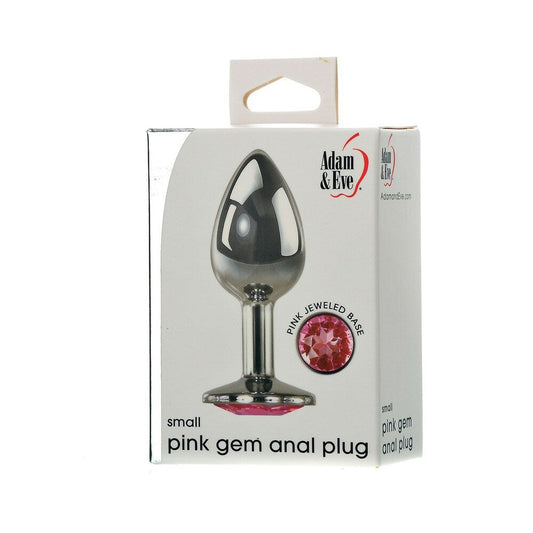 Adam & Eve Small Pink Gem Anal Plug – Targeted Stimulation