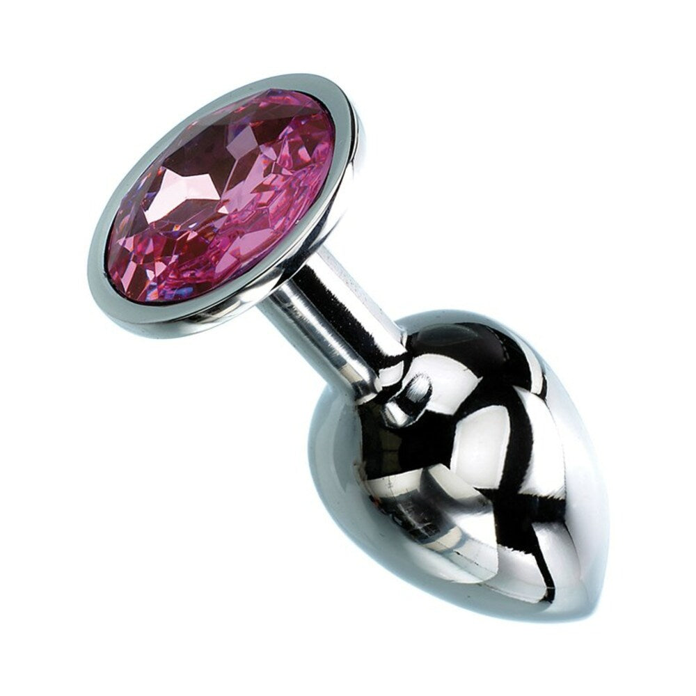 Adam & Eve Small Pink Gem Anal Plug – Targeted Stimulation