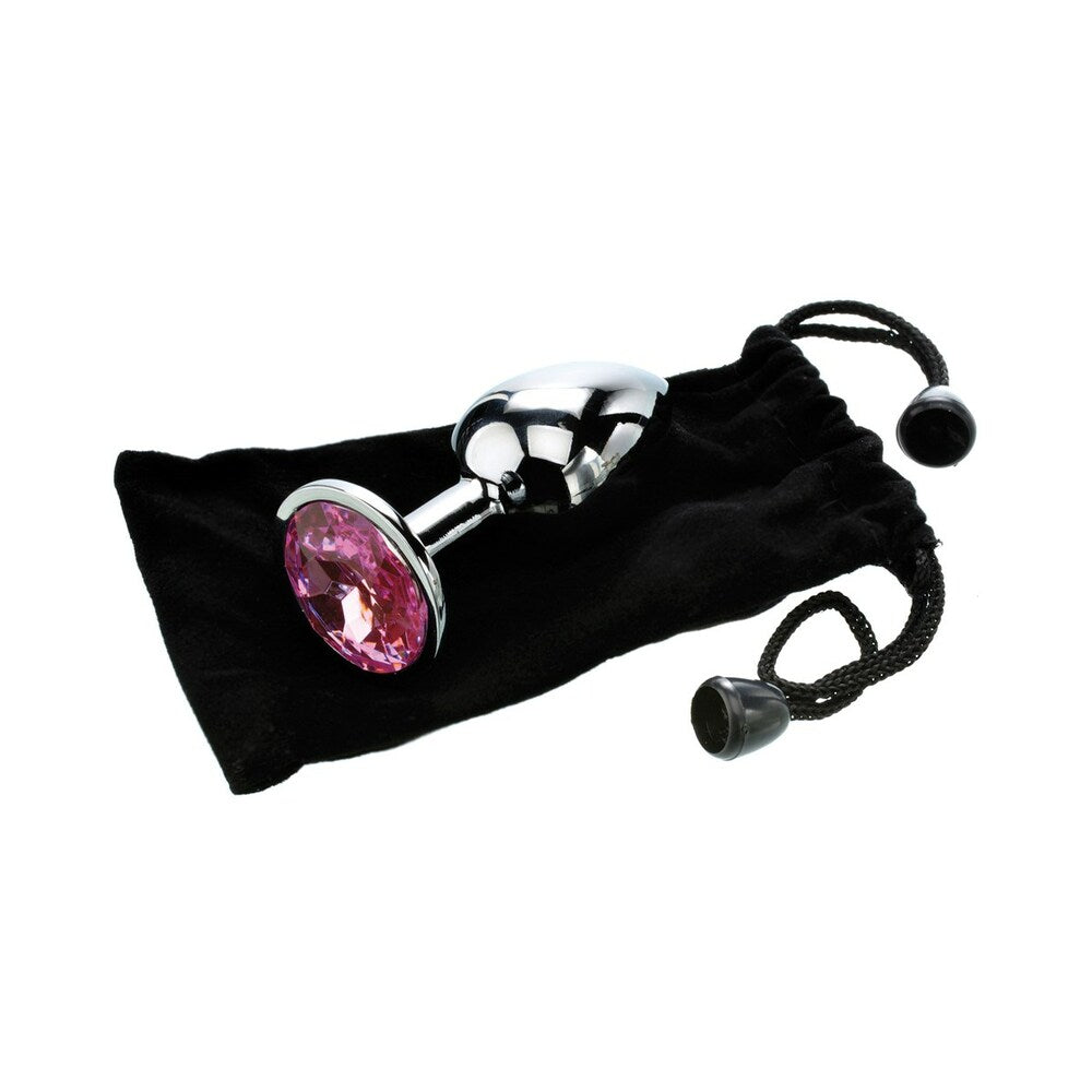 Adam & Eve Small Pink Gem Anal Plug – Targeted Stimulation