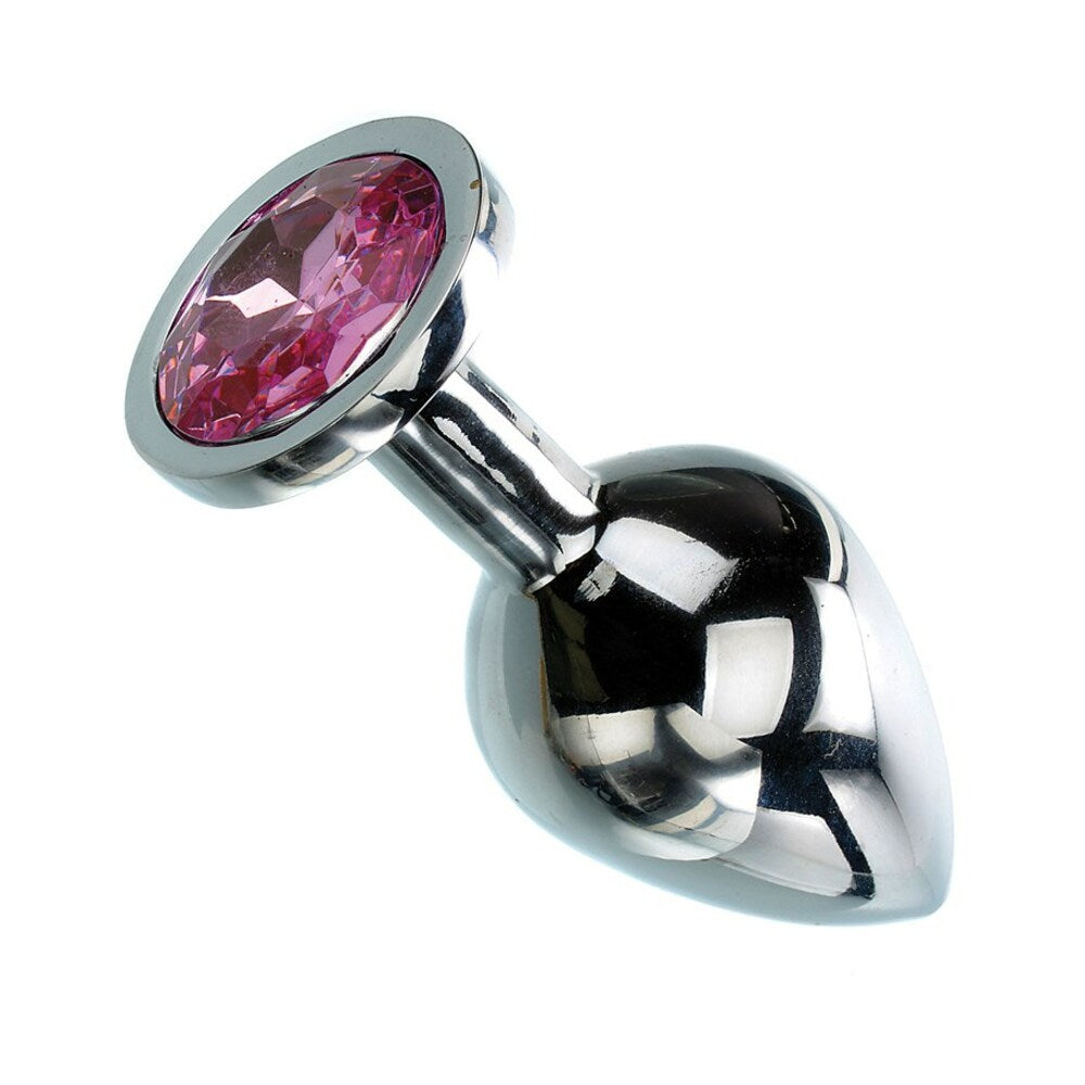 Adam & Eve Medium Pink Gem Anal Plug – Targeted Stimulation