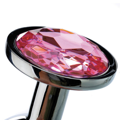 Adam & Eve Medium Pink Gem Anal Plug – Targeted Stimulation