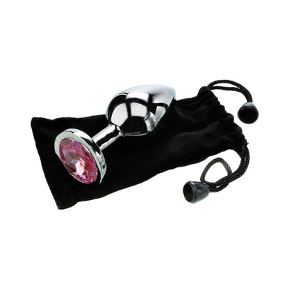 Adam & Eve Medium Pink Gem Anal Plug – Targeted Stimulation