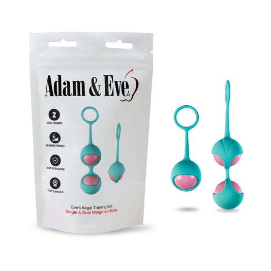 Adam & Eve Eve's Kegel Training Set - Multi-Color - Set of Two Vaginal Kegel Trainers