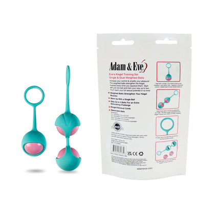 Adam & Eve Eve's Kegel Training Set - Multi-Color - Set of Two Vaginal Kegel Trainers