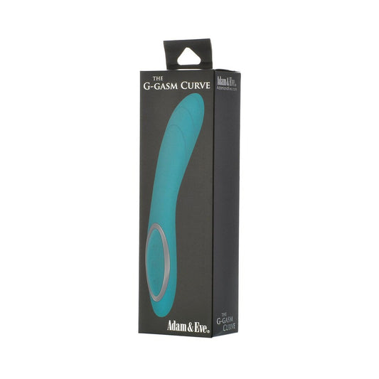 Adam & Eve G-Gasm Curve G-Spot Vibrator with 36 Vibration Modes - Teal