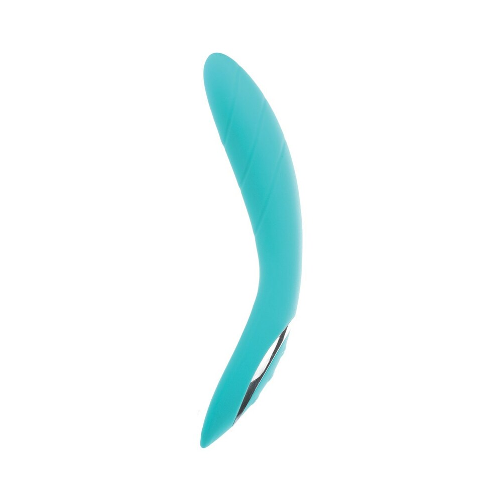 Adam & Eve G-Gasm Curve G-Spot Vibrator with 36 Vibration Modes - Teal