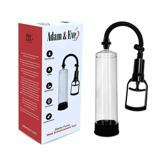 Adam & Eve Starter Pump – Clear Vacuum Enhancement Device