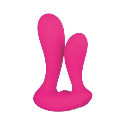 Adam & Eve Dual Entry Vibrator with Remote – Hot Pink