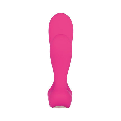 Adam & Eve Dual Entry Vibrator with Remote – Hot Pink