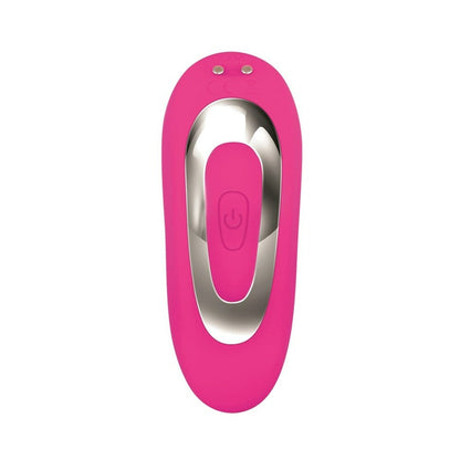 Adam & Eve Dual Entry Vibrator with Remote – Hot Pink