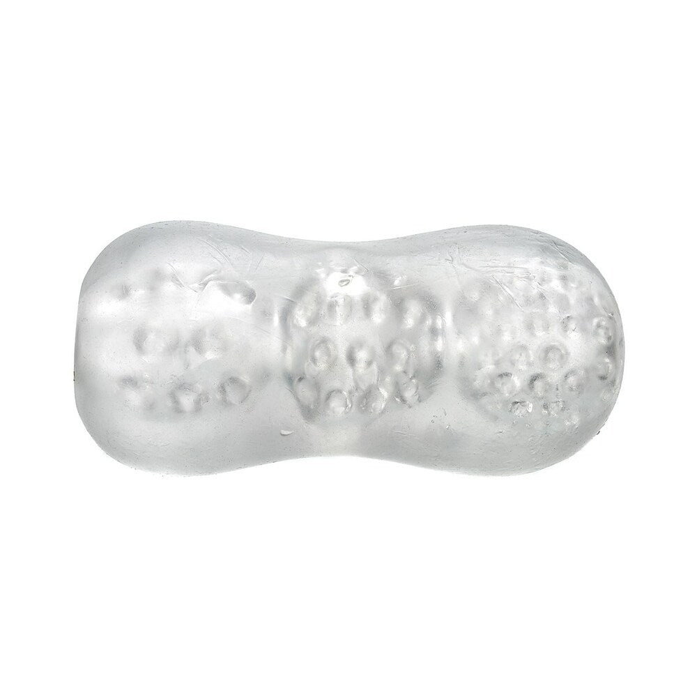 Adam & Eve Triple Chamber Ball Drainer – Clear Stroker
