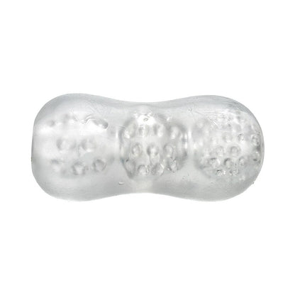 Adam & Eve Triple Chamber Ball Drainer – Clear Stroker