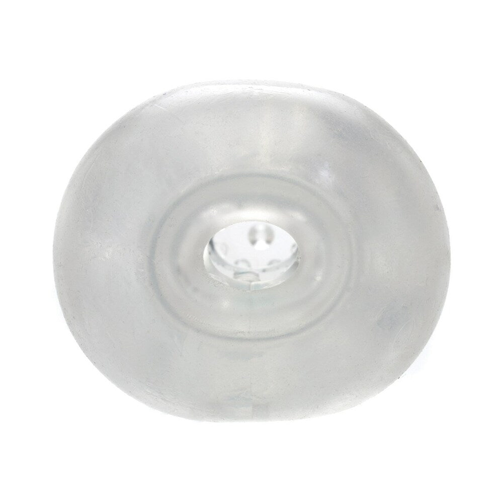 Adam & Eve Triple Chamber Ball Drainer – Clear Stroker