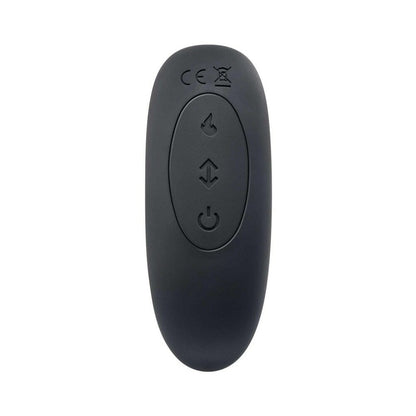 Adam & Eve Adam's Warming & Rotating Prostate Thruster – Black – Remote Control Anal Probe