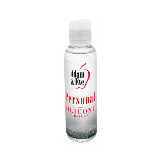Adam & Eve Personal Silicone Lubricant 4 oz – Extra Slippery Formula