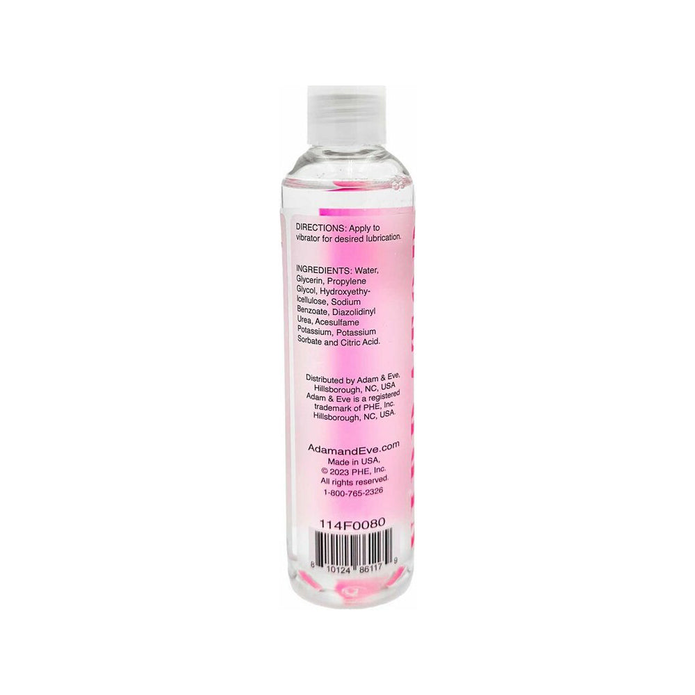Adam & Eve Vibrator Lubricant 4 oz – Water-Based, Unscented