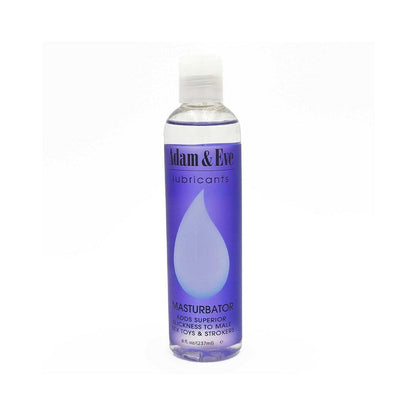 Adam & Eve Masturbator Lubricant 8 oz – Water-Based, Ultra-Slippery Formula
