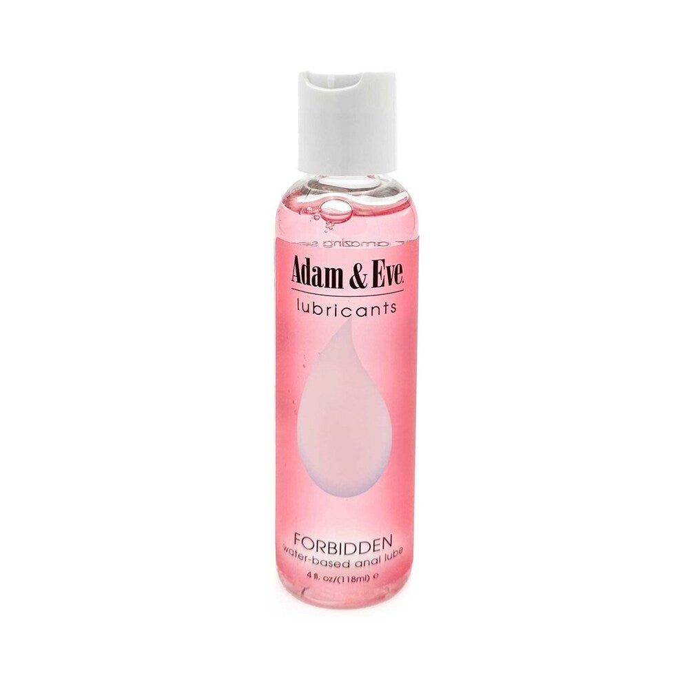 Adam & Eve Forbidden Water-Based Anal Lubricant 4 oz – Thick Gel Formula for Anal Play