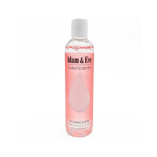 Adam & Eve Forbidden Water-Based Anal Lubricant 8 oz – Thick Formula for Anal Play