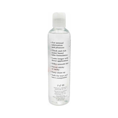 Adam & Eve Water-Based Lubricant 8 oz – Versatile Personal Lubricant