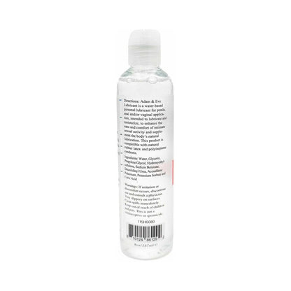 Adam & Eve Water-Based Lubricant 8 oz – Versatile Personal Lubricant