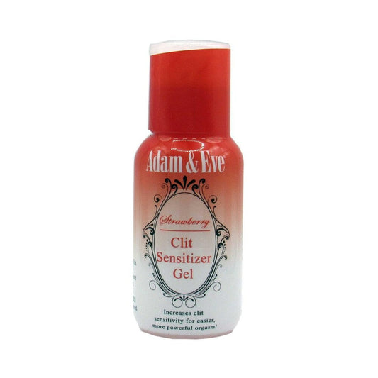 Adam & Eve Strawberry Clit Sensitizer Gel – Clear – 1 oz