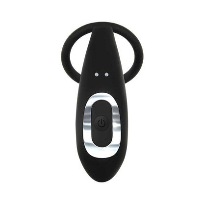 Adam & Eve Rechargeable Prostate Pleaser with C-Ring – Black