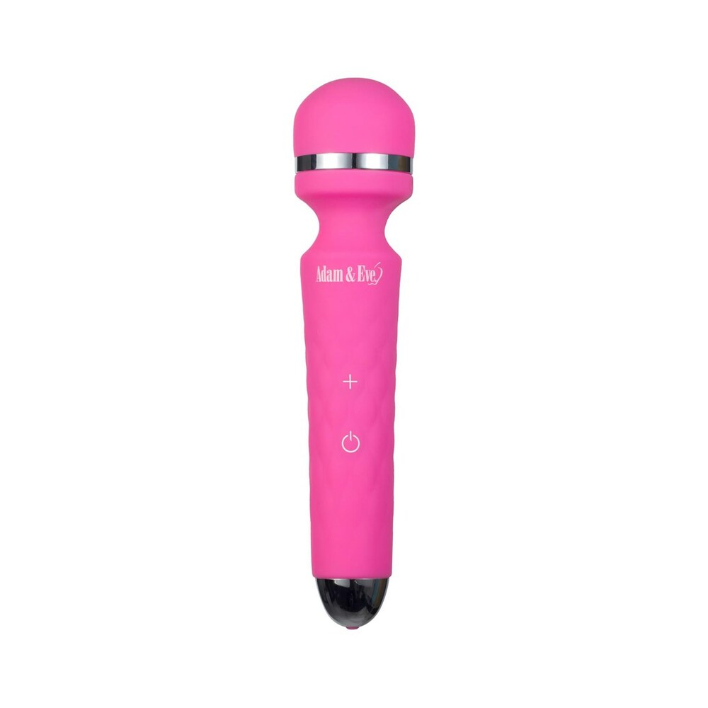 Adam & Eve Peak Wand Massager – Waterproof – Hot Pink