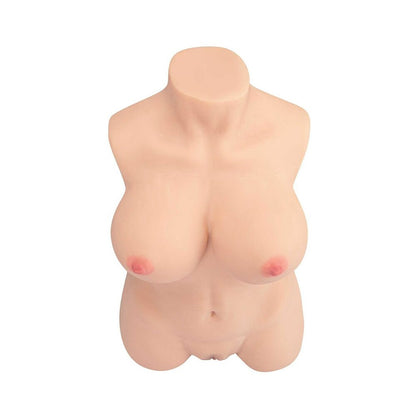 Adam & Eve Eve's Realistic Torso Mega Masturbator – Vanilla/Ivory/Beige