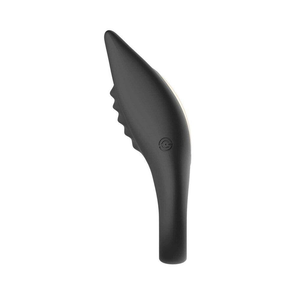 Adam & Eve Lucas II Vibrating Rechargeable Couple's Stimulator – Black