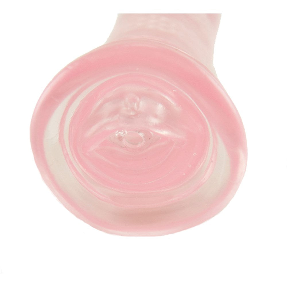 Adam & Eve Super Head Honcho Masturbator – Light Pink – Double-Ended Design with Enhanced Stimulation