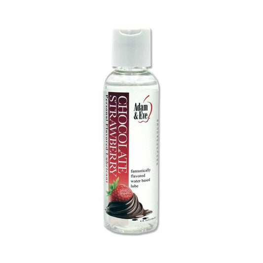 Adam & Eve Flavored Lubricant Chocolate Strawberry 4 oz – Sugar-Free Water-Based Lube