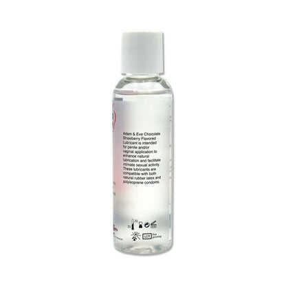 Adam & Eve Flavored Lubricant Chocolate Strawberry 4 oz – Sugar-Free Water-Based Lube