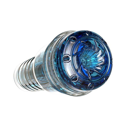 Adam & Eve Adam's Trainer by Fleshlight – Male Masturbator with Suction and Swirl Entry – Blue