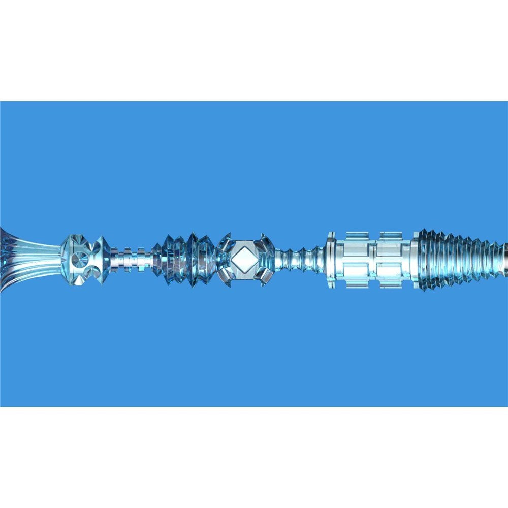 Adam & Eve Adam's Trainer by Fleshlight – Male Masturbator with Suction and Swirl Entry – Blue