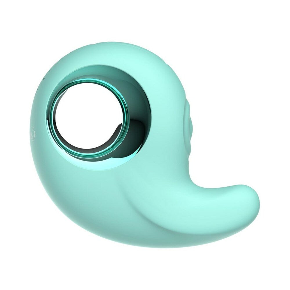 Adam & Eve Curvy Cutie Pleasure Combo – Dual Stimulation Vibrator – Teal
