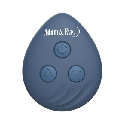 Adam & Eve Licking Vibrator with Remote – Blue – Triple Stimulating Vibrator