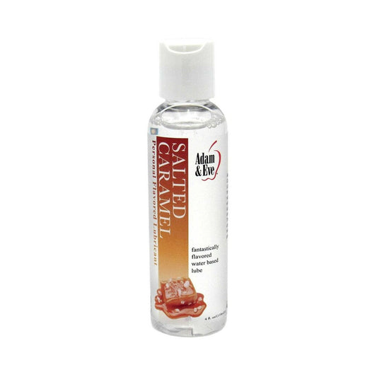 Adam & Eve Flavored Lubricant Salted Caramel 4 oz – Sugar-Free Water-Based Lube
