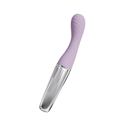 Adam & Eve Sweet Dreams Massager Kit – Rechargeable Vibrator with 8 Attachments – Light Purple