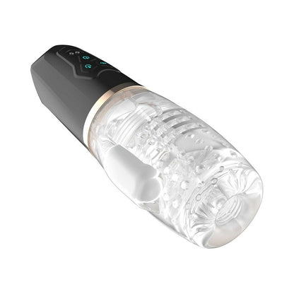 Adam & Eve Adam's Gawk 2.0 Sucking & Vibrating Sleeve – Clear
