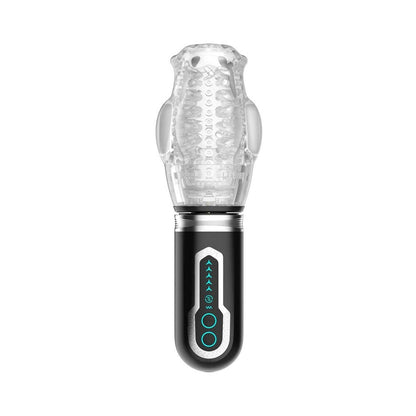 Adam & Eve Adam's Gawk Gawk 3.0 Thrusting Rotating & Vibrating Sleeve - Clear