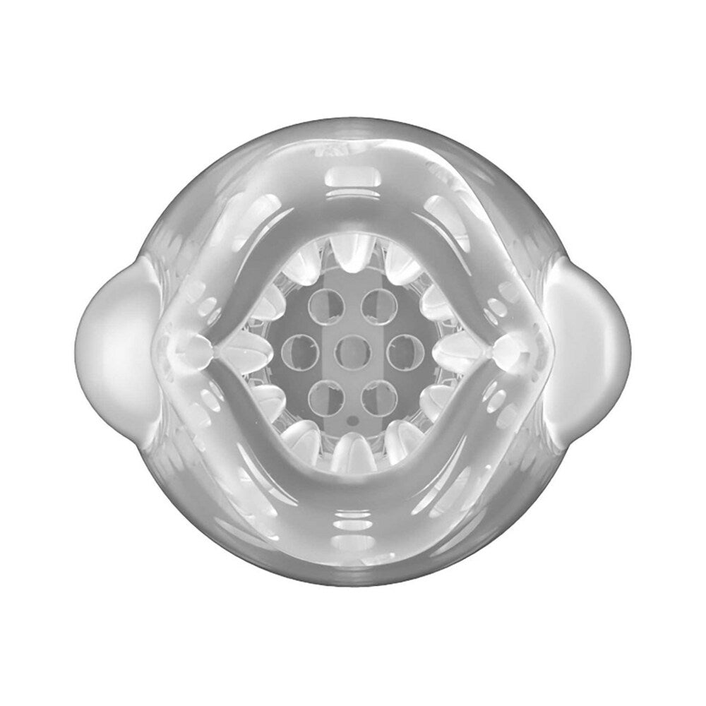Adam & Eve Adam's Gawk Gawk 3.0 Thrusting Rotating & Vibrating Sleeve - Clear